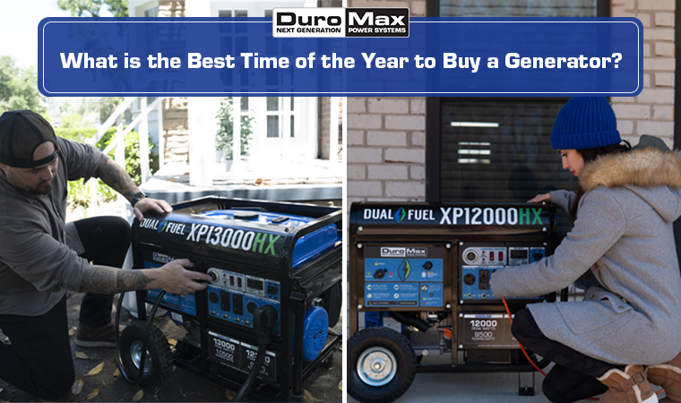 When is the Best Time to Buy a Generator: Expert Insights