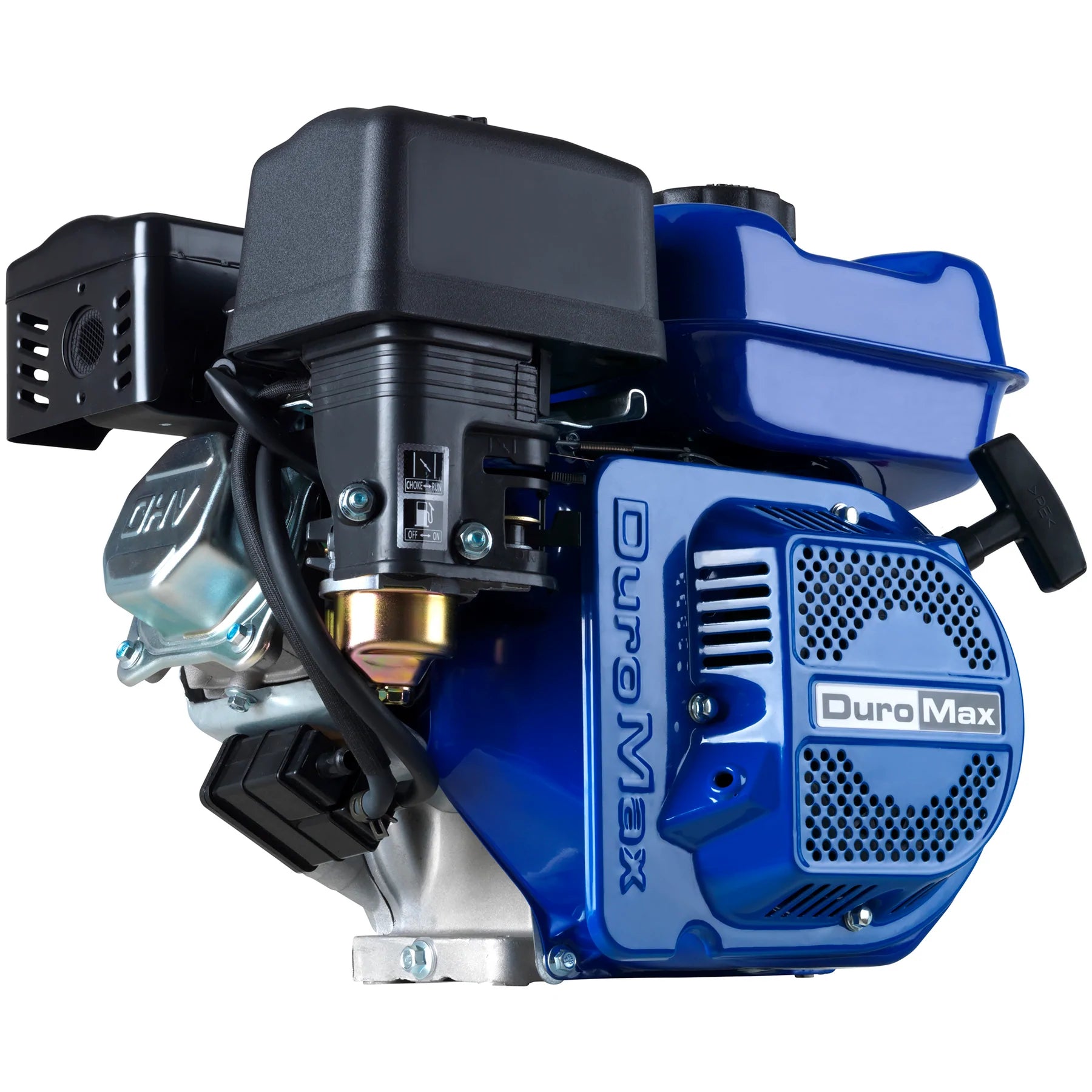 208cc 3/4-Inch Shaft Recoil Start Gasoline Engine – XP7HP – DuroMax Power  Equipment