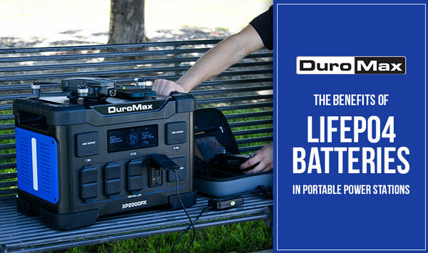 The Benefits of LiFePO4 Batteries in Portable Power Stations