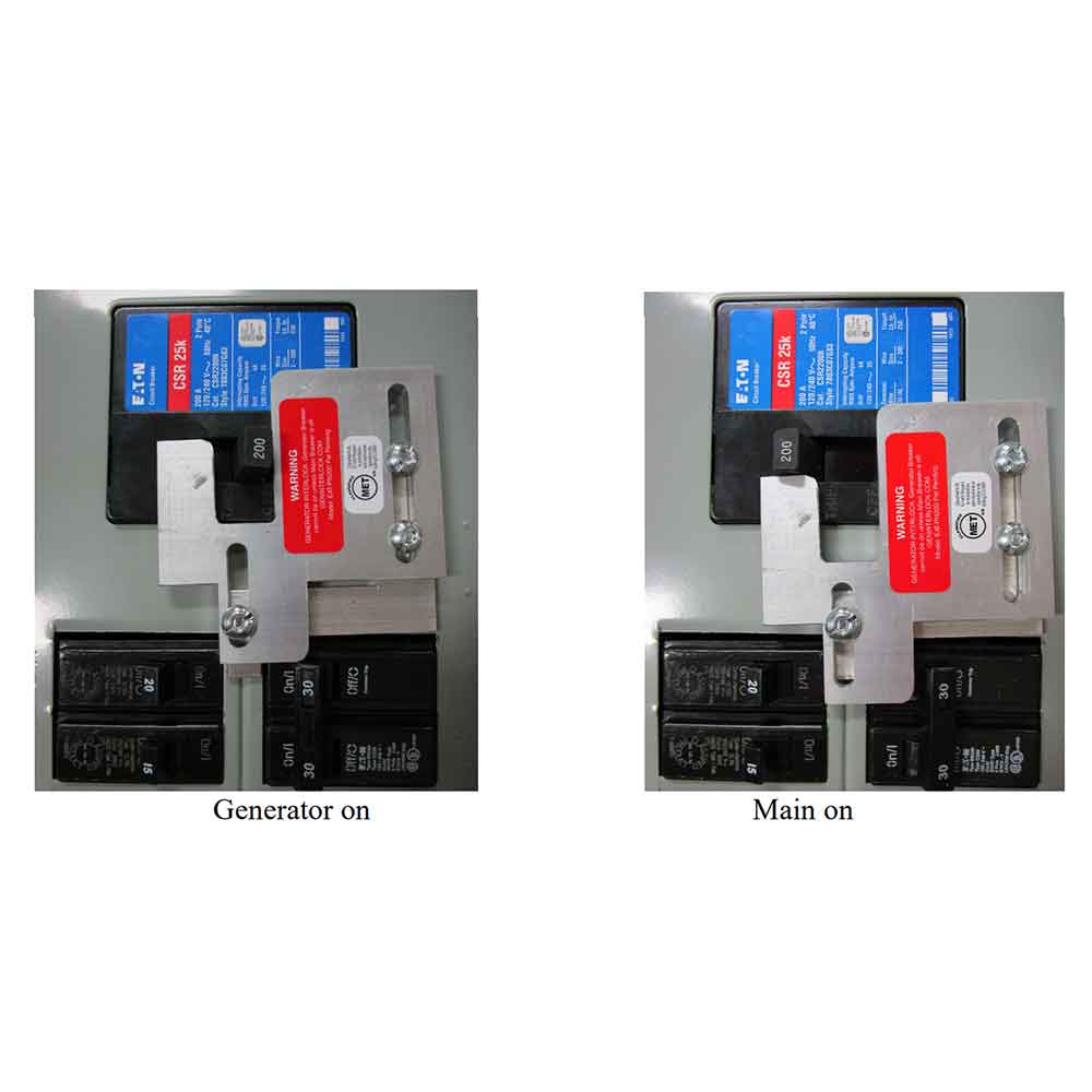 GenInterlock EAT-PN200 Generator Interlock Kit Breaker Panel 150