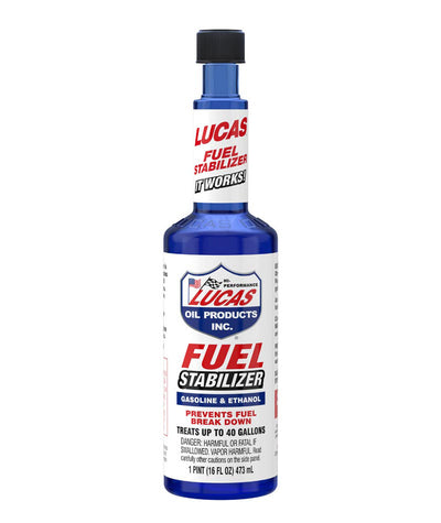 Lucas Oil Fuel Stabilizer 16 Oz - Protect Fuel for Long-Term Storage