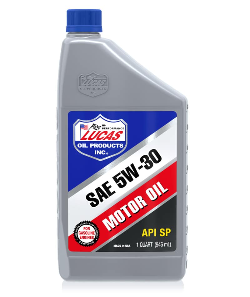 Lucas Oil Motor Oil 1 Qt - SAE 5W-30 API SP for Advanced Engine Care