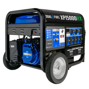 DuroMax  15,000 Watt Electric Start Dual Fuel Portable Generator