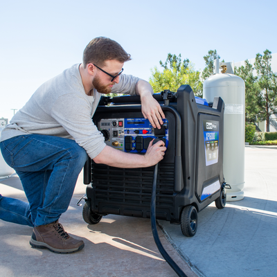 DuroMax  16,000 Watt Tri Fuel Portable Inverter Generator w/ CO Alert