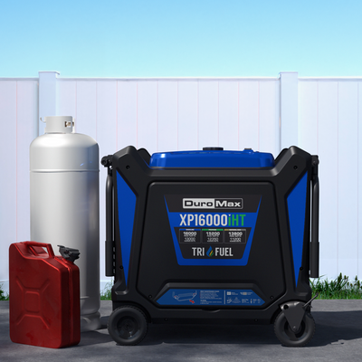 DuroMax  16,000 Watt Tri Fuel Portable Inverter Generator w/ CO Alert