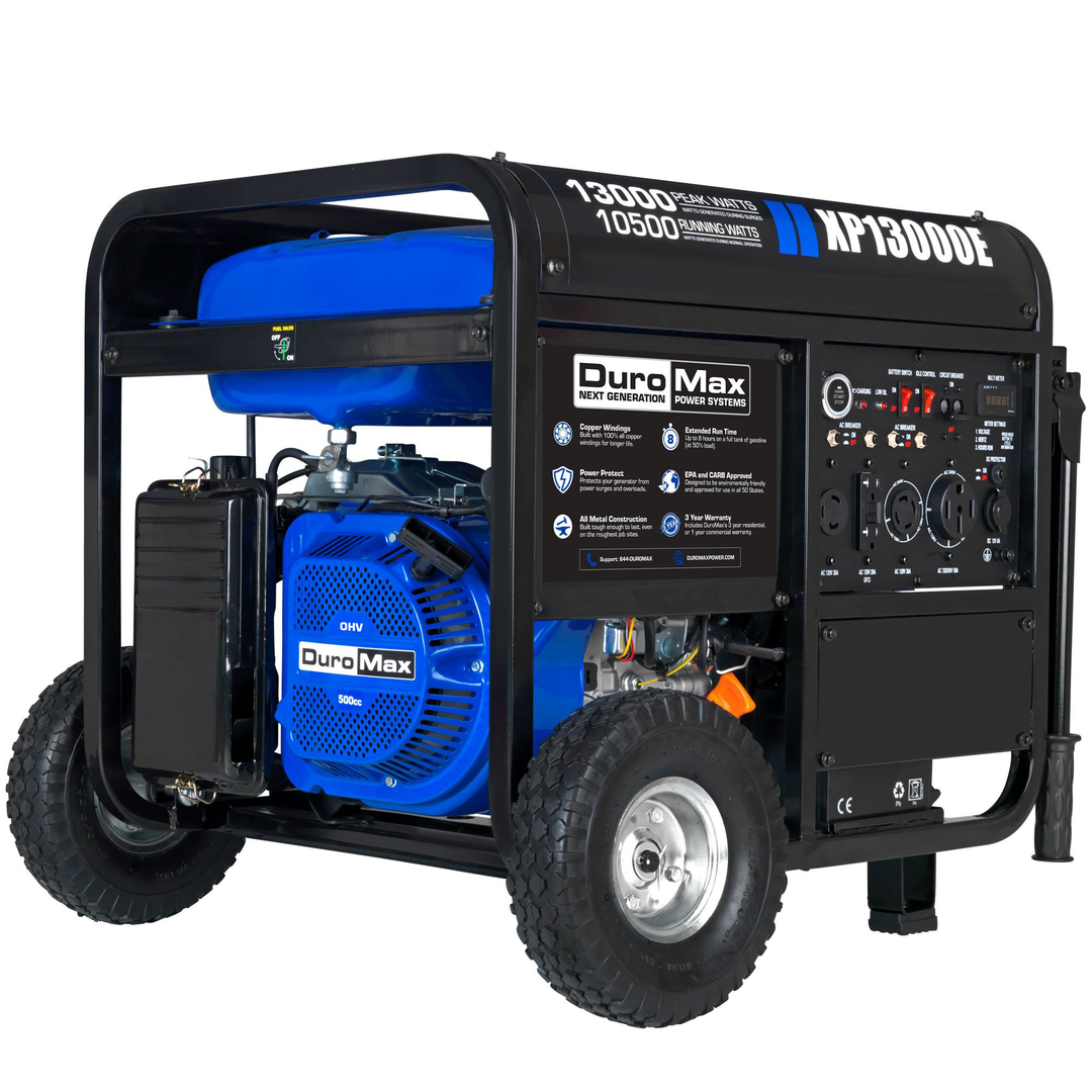 13,000 Watt Gasoline Portable Generator – XP13000E – DuroMax Power 