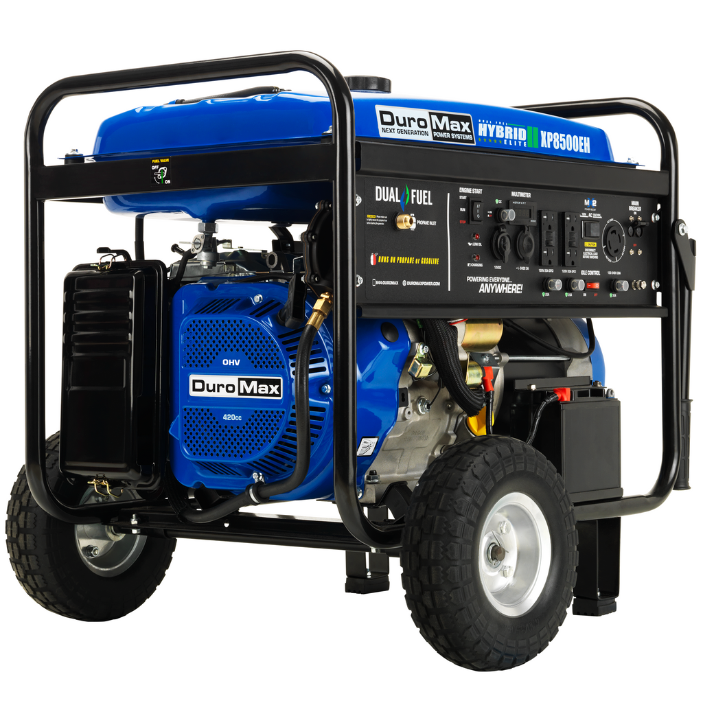 IPL 95 GAL Blue Wheeled Cart with 12-inch Wheels