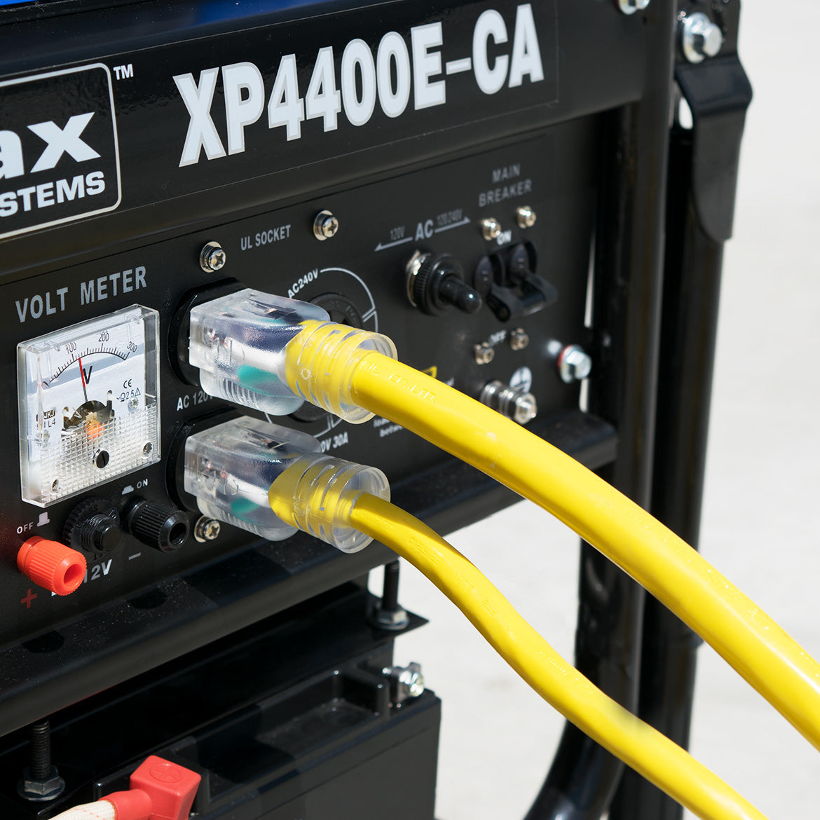 100-Foot 10 Gauge Triple Tap Extension Power Cord – XPC10100C – DuroMax  Power Equipment